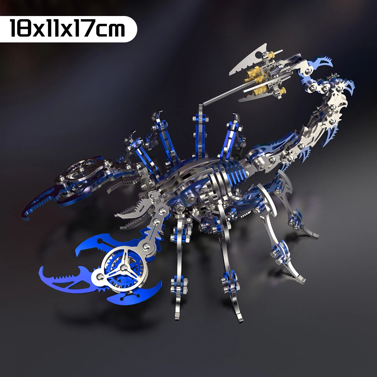 New DIY Scorpion Demon Toy Metal Assembly Model Puzzle 3D Stereoscopic Creative Handmade Mobile Birthday Gift Handmade Styling
New DIY Scorpion Demon Toy Metal Assembly Model Puzzle 3D Stereoscopic Creative Handmade Mobile Birthday Gift Handmade Styling
