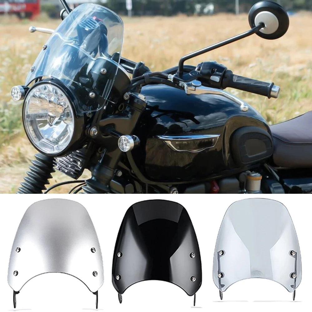 Ветровое стекло мотоцикла для триумфа хэкстона 900 Bonneville T100 T120
Ветровое стекло мотоцикла для триумфа хэкстона 900 Bonneville T100 T120