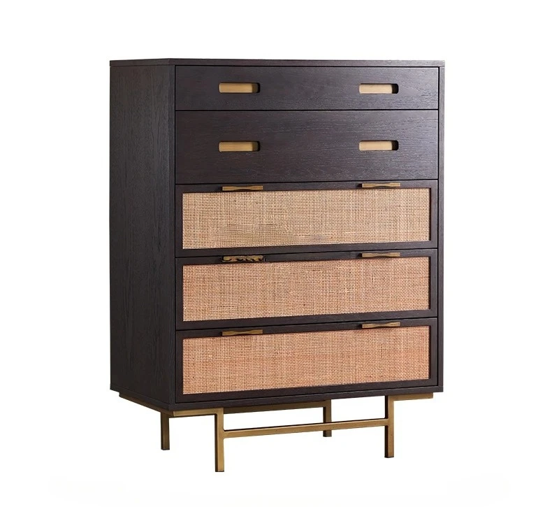Modern Minimalist Mid-Ancient Retro Distressed Style Solid Wood Rattan Woven Nordic Hallway Side Cabinet
Modern Minimalist Mid-Ancient Retro Distressed Style Solid Wood Rattan Woven Nordic Hallway Side Cabinet