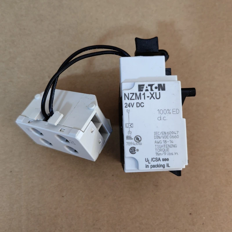 Original New EATON NZM1-XU24DC 24DC Undervoltage Release MCCB Accessory
Original New EATON NZM1-XU24DC 24DC Undervoltage Release MCCB Accessory