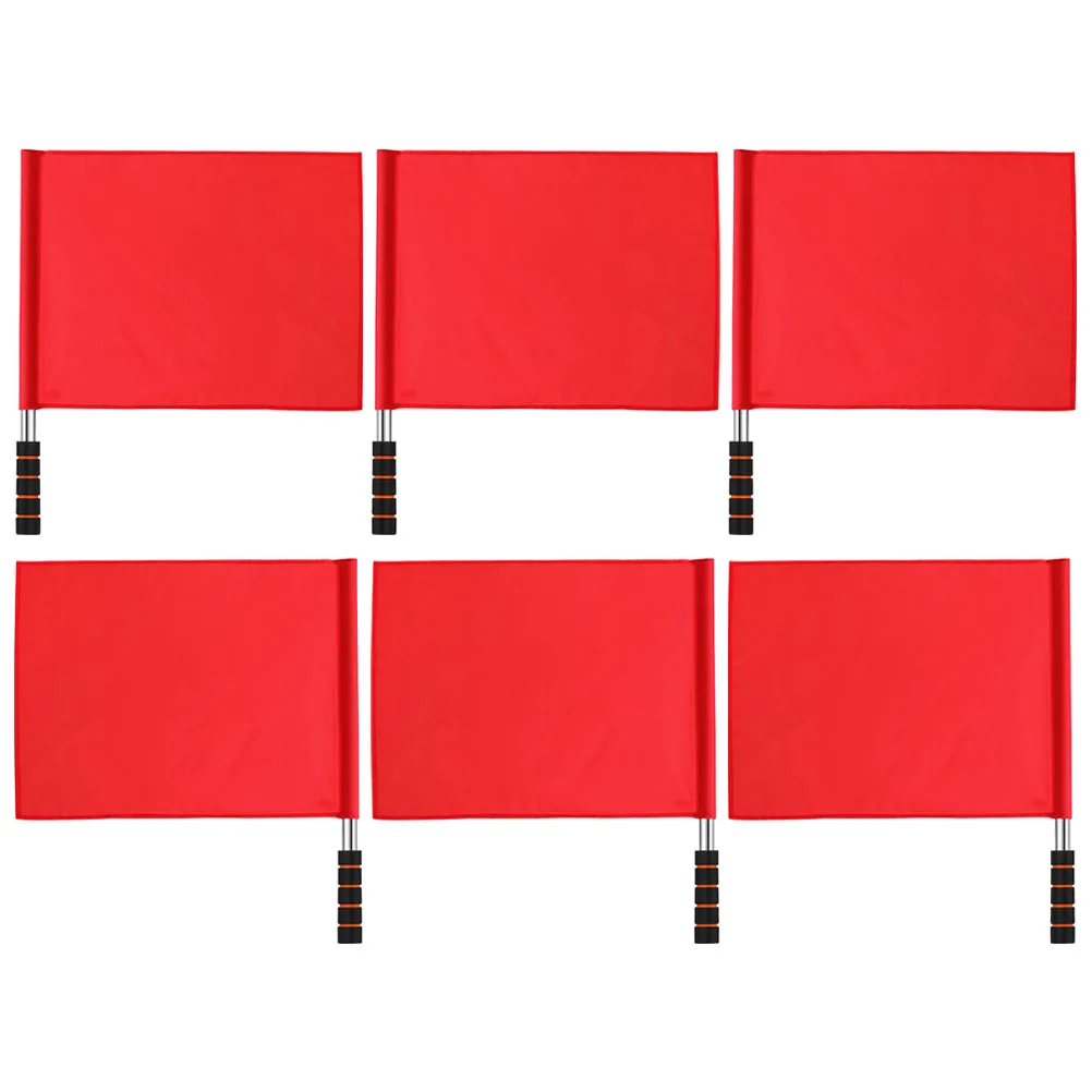 6 Pcs Signal Flags Referees Conducting Sports Equipment Polyester Warning Comm Bright Color Sturdy H Traffic Racing
6 Pcs Signal Flags Referees Conducting Sports Equipment Polyester Warning Comm Bright Color Sturdy H Traffic Racing