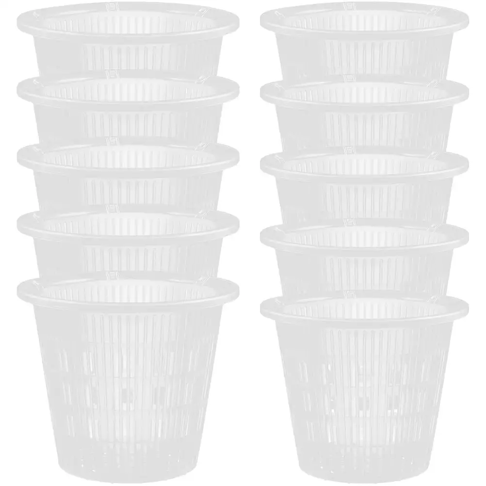 10 Pcs Root Control Pot Orchid Flower Pots Plastic Plant Nursery Pots Decorative Planter with Holes for Indoor Plants Breathing
10 Pcs Root Control Pot Orchid Flower Pots Plastic Plant Nursery Pots Decorative Planter with Holes for Indoor Plants Breathing