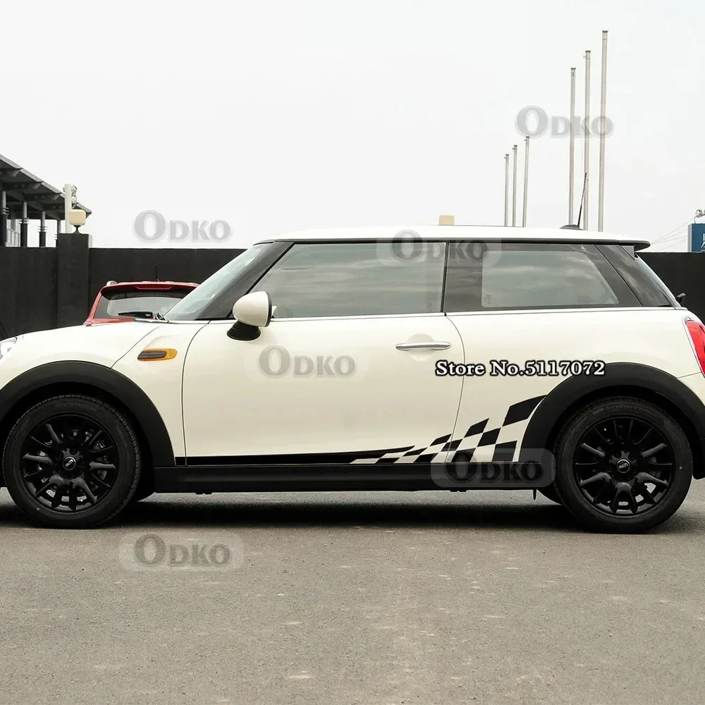 2pieces Cay Styling Side Decal for Mini Cooper F56 2014-Present Hatch Hardtop Side Stripes Checkered Flag Checkerboard Stickers
2pieces Cay Styling Side Decal for Mini Cooper F56 2014-Present Hatch Hardtop Side Stripes Checkered Flag Checkerboard Stickers