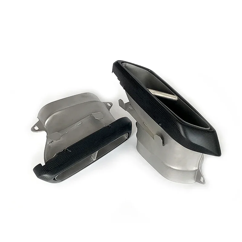 1 пара подходит для выхлопной трубы класса W205C200C260, модифицированная выхлопная труба AMG C63, квадратная хвостовая горло из углеродного волокна с четырьмя выходами
1 пара подходит для выхлопной трубы класса W205C200C260, модифицированная выхлопная труба AMG C63, квадратная хвостовая горло из углеродного волокна с четырьмя выходами