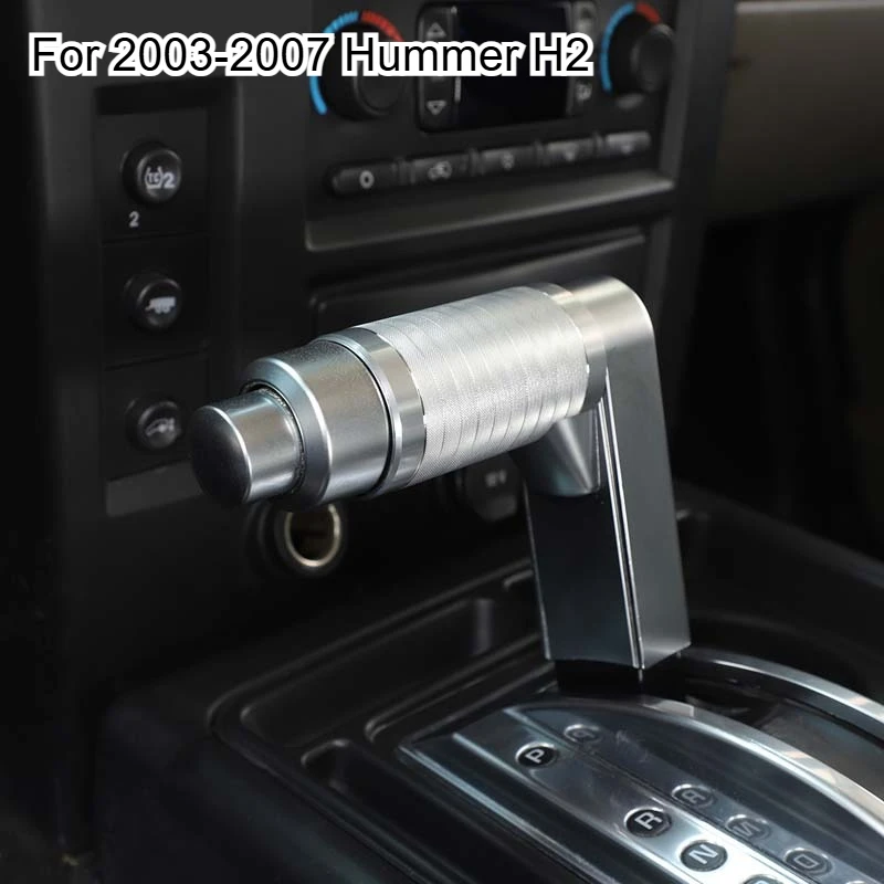Fit For Hummer 2003-2007 H2 shift knob modification / interior shift knob sleeve decorative cover aluminum alloy accessories
Fit For Hummer 2003-2007 H2 shift knob modification / interior shift knob sleeve decorative cover aluminum alloy accessories