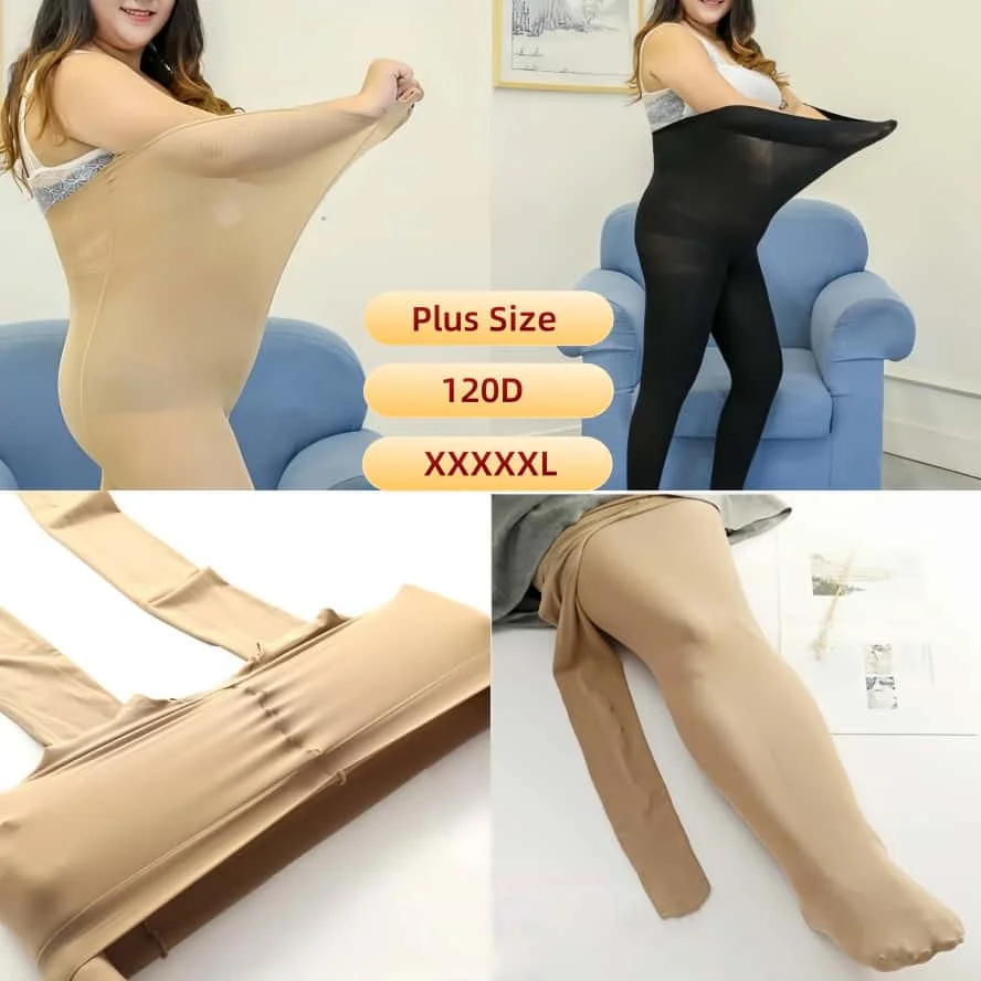 FREEAUCE 120D Plus Size Woman Elastic Pantyhose Oversized Sheer Shaping High Waist Stockings Tights Extra Large Leggings 3XXXL
FREEAUCE 120D Plus Size Woman Elastic Pantyhose Oversized Sheer Shaping High Waist Stockings Tights Extra Large Leggings 3XXXL