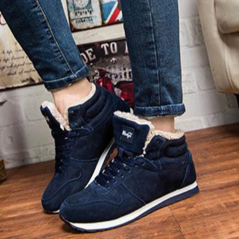 Ankle Flat Men's Snow Boots Outdoor Hiking Booties Male Winter Shoes Sale Thick Plush Cotton Shoe Original Deals Fur Work Luxury
Ankle Flat Men's Snow Boots Outdoor Hiking Booties Male Winter Shoes Sale Thick Plush Cotton Shoe Original Deals Fur Work Luxury