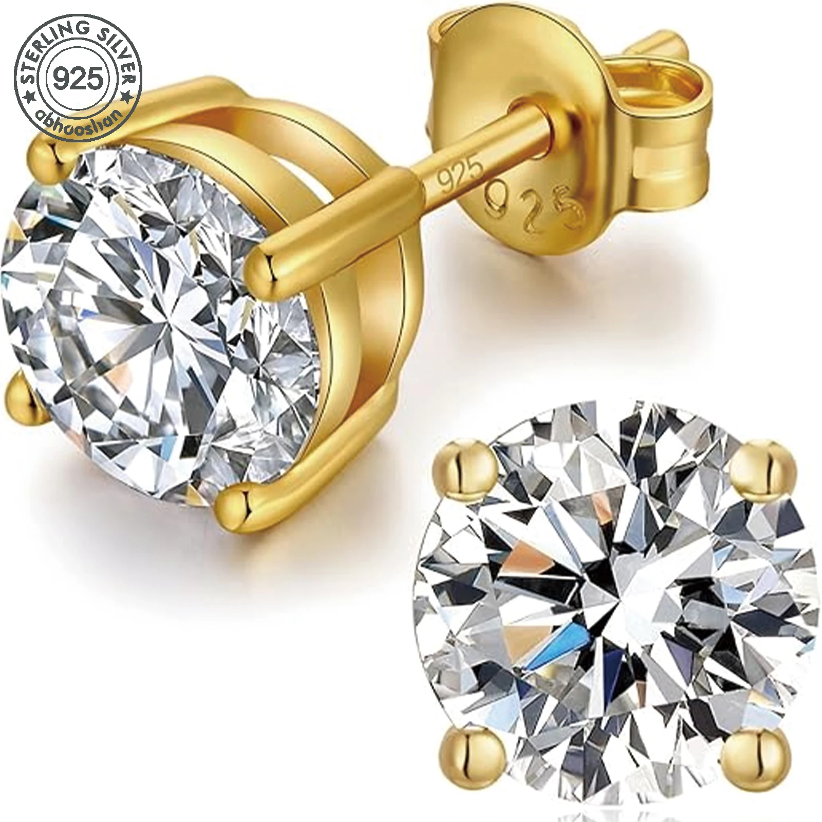 925 silver, gold stud earrings, men's earrings, women's earrings neutral style, suitable for daily wear, party jewellery, women'
925 silver, gold stud earrings, men's earrings, women's earrings neutral style, suitable for daily wear, party jewellery, women'