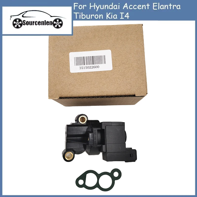 3515022600 35150-22600 New Idle Air Control Valve IAC for Hyundai Accent Elantra Tiburon Kia I4
3515022600 35150-22600 New Idle Air Control Valve IAC for Hyundai Accent Elantra Tiburon Kia I4