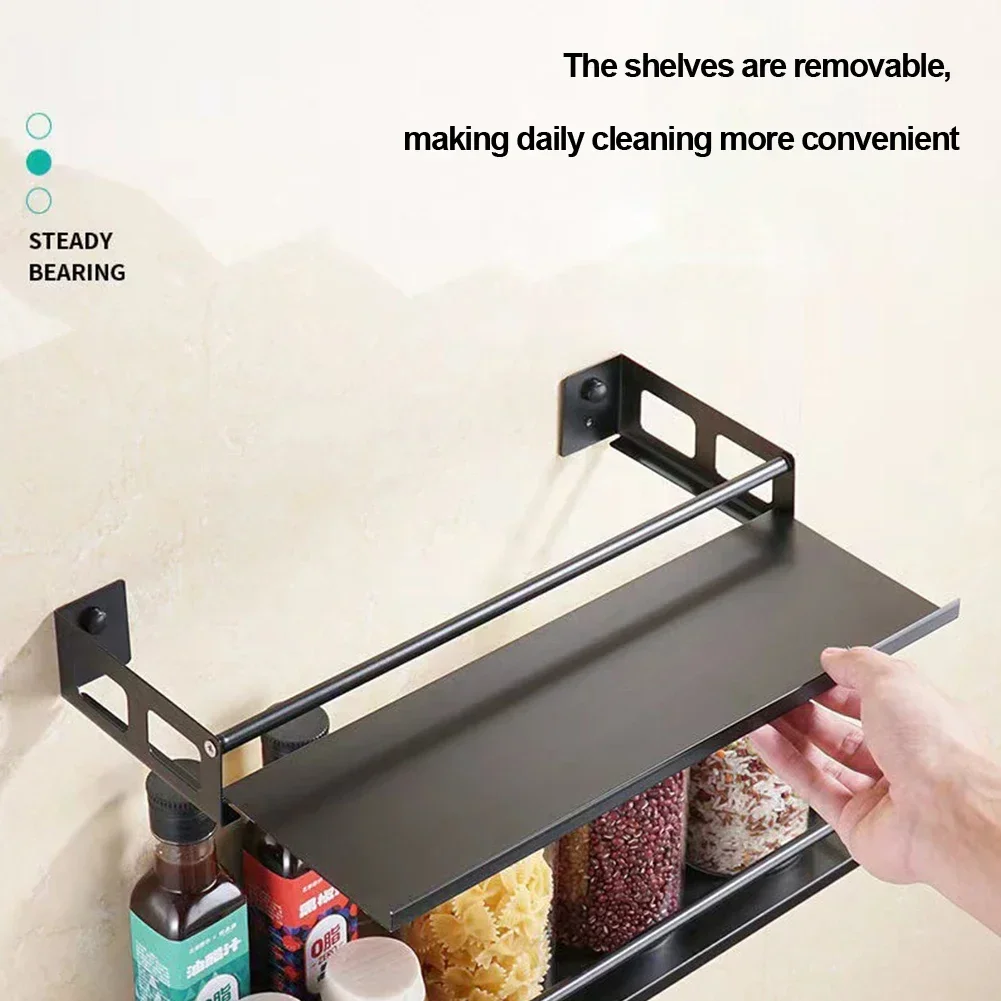 Stainless Steel Hanging Spice Racks Organizer Kitchen Wall Mounted Rack For Organizing Bathrooms Decorating Living Rooms Offices
Stainless Steel Hanging Spice Racks Organizer Kitchen Wall Mounted Rack For Organizing Bathrooms Decorating Living Rooms Offices