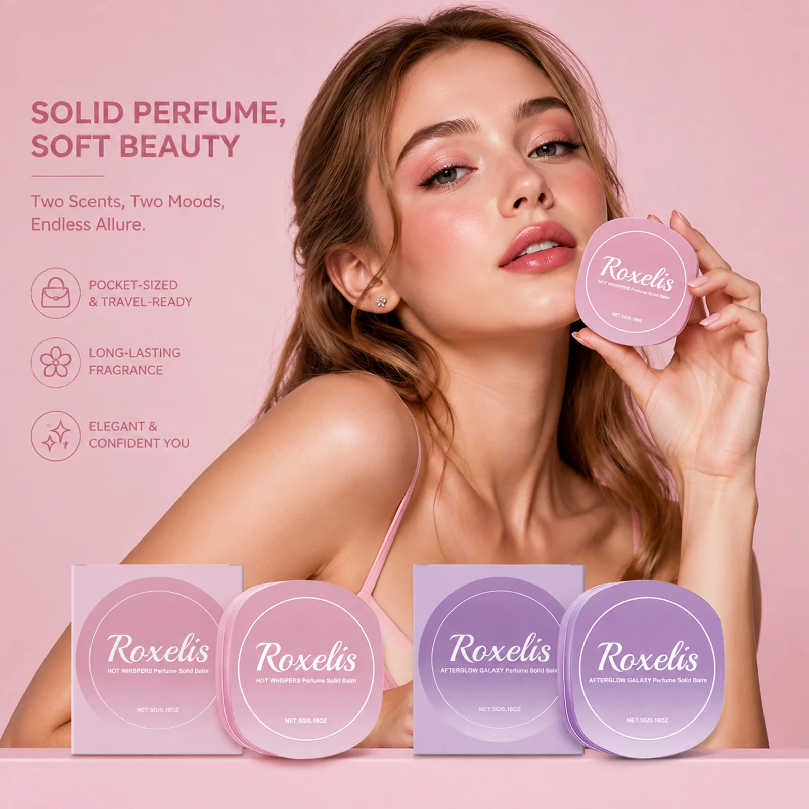 Solid Perfume Balm For Women Elegant Light Scent Long Lasting Fragrance Travel Dating Touch Up Portable Pocket Solid Scent Balm
Solid Perfume Balm For Women Elegant Light Scent Long Lasting Fragrance Travel Dating Touch Up Portable Pocket Solid Scent Balm