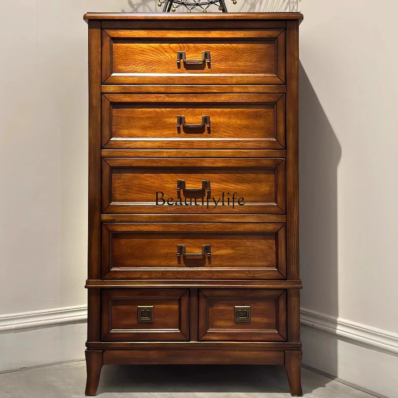 New Simple American Style 6-Drawer Cabinet Bedroom Storage Multi-Drawer Decorative Cabinet
New Simple American Style 6-Drawer Cabinet Bedroom Storage Multi-Drawer Decorative Cabinet