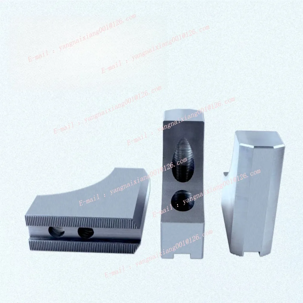 CNC Lathe 3-jaw Hydraulic Chuck Boneclaw L-shaped Arc-shaped Soft Claw H60-120, Raised Raw Jaws 6/8/10 " 4-axis Anti-hollow Jaws
CNC Lathe 3-jaw Hydraulic Chuck Boneclaw L-shaped Arc-shaped Soft Claw H60-120, Raised Raw Jaws 6/8/10 " 4-axis Anti-hollow Jaws