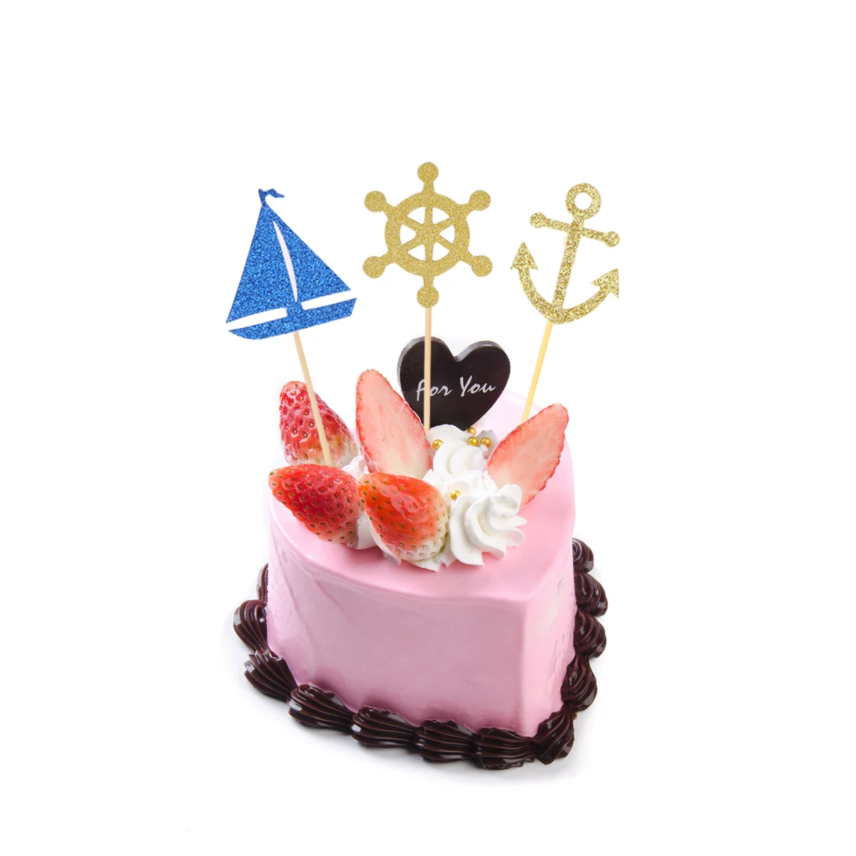 24 Pcs Cake Picks Sailing Boat Topper Nautical Toppers Fruit Cakes Wedding Decor Paper Cup for Party
24 Pcs Cake Picks Sailing Boat Topper Nautical Toppers Fruit Cakes Wedding Decor Paper Cup for Party