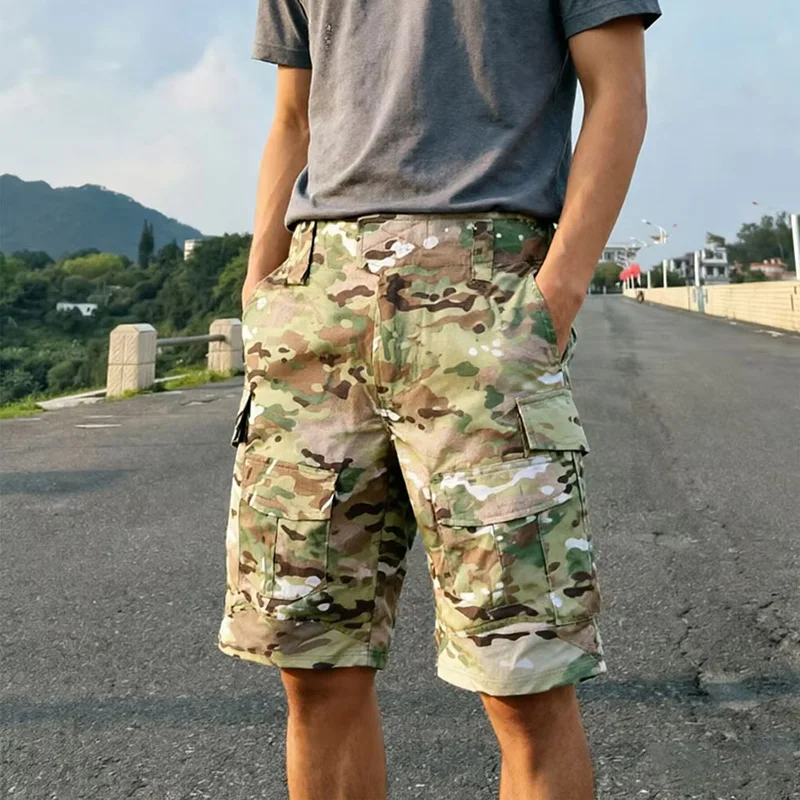 Summer Outdoor Men's Tactical Half Pants G3 Combat Shorts with Anti-IR Tear-Resistant NC Nylon Cotton Fabric
Summer Outdoor Men's Tactical Half Pants G3 Combat Shorts with Anti-IR Tear-Resistant NC Nylon Cotton Fabric
