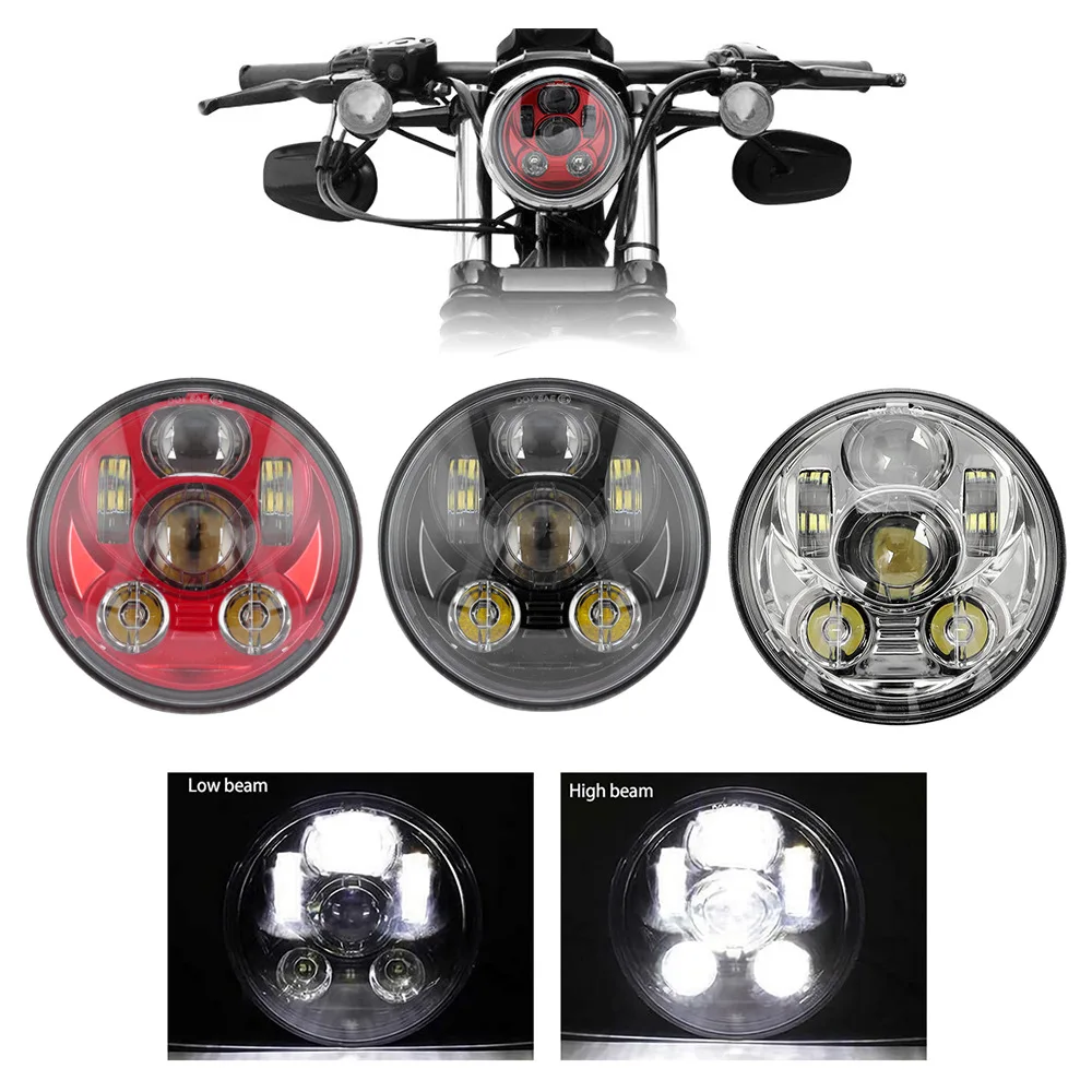 Universal 5 3/4 Inch 5.75" Led Car Motorcycle Headlight H4 Phare Farol Moto Headlamp Head Light For Harley
Universal 5 3/4 Inch 5.75" Led Car Motorcycle Headlight H4 Phare Farol Moto Headlamp Head Light For Harley