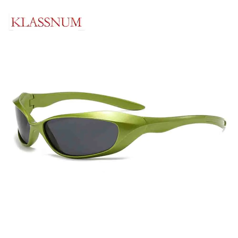 KLASSNUM New Y2K Punk Sports Women's Sunglasses Unique Sense Brand Designer Party Shades Anti UV400 Fashion Goggle
KLASSNUM New Y2K Punk Sports Women's Sunglasses Unique Sense Brand Designer Party Shades Anti UV400 Fashion Goggle