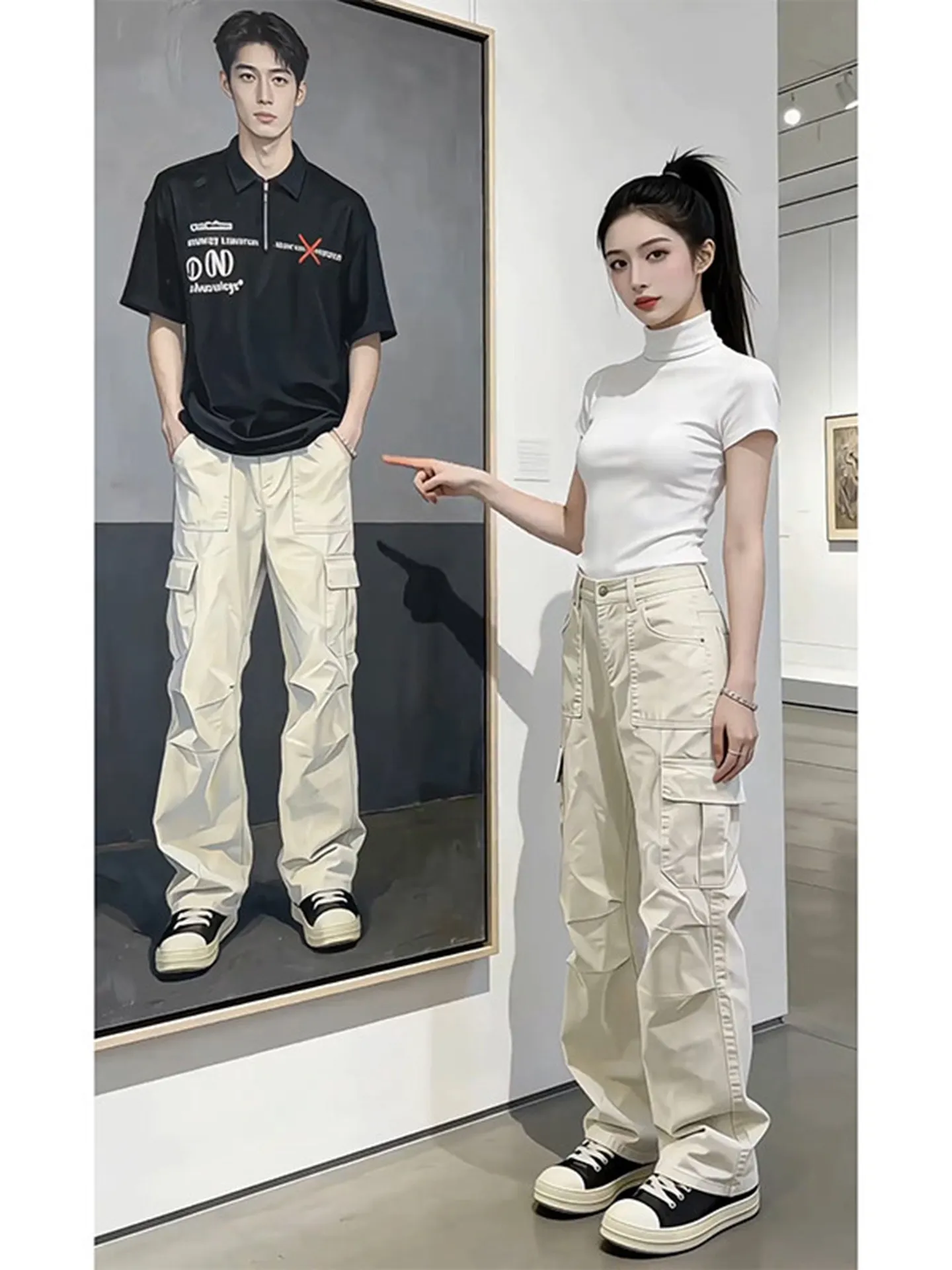 Khaki American Style Straight Leg Workwear Pants Men's Cleanfit Paratrooper Loose Casual Sports Wide Leg Jeans
Khaki American Style Straight Leg Workwear Pants Men's Cleanfit Paratrooper Loose Casual Sports Wide Leg Jeans