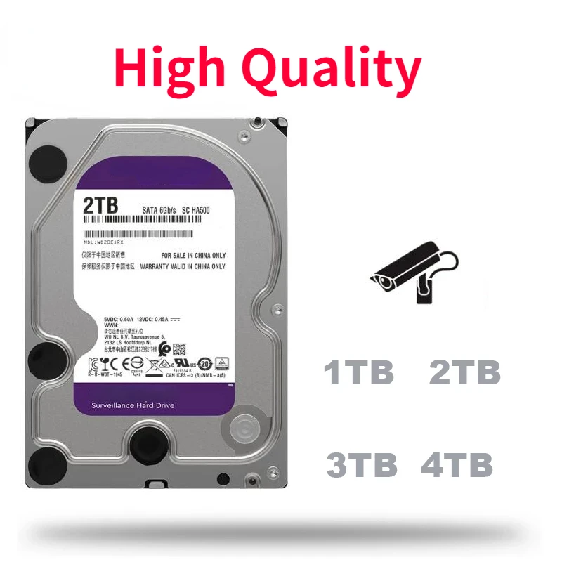 W. D. Внешний жесткий диск West Data Purple, жесткий диск 1 ТБ, рандомный диск SATA 3,0 6,0 Гб/с, 3,5 дюйма, жесткий диск для центра передачи данных cctv AHD DVR NVR
W. D. Внешний жесткий диск West Data Purple, жесткий диск 1 ТБ, рандомный диск SATA 3,0 6,0 Гб/с, 3,5 дюйма, жесткий диск для центра передачи данных cctv AHD DVR NVR