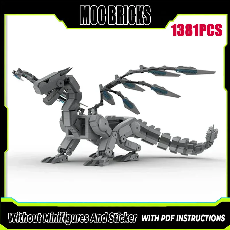 Moc Building Bricks Mecha Model Powerful Mecha Dragon Technology Modular Block Holiday Gifts Toys For Children DIY Sets Assembly
Moc Building Bricks Mecha Model Powerful Mecha Dragon Technology Modular Block Holiday Gifts Toys For Children DIY Sets Assembly