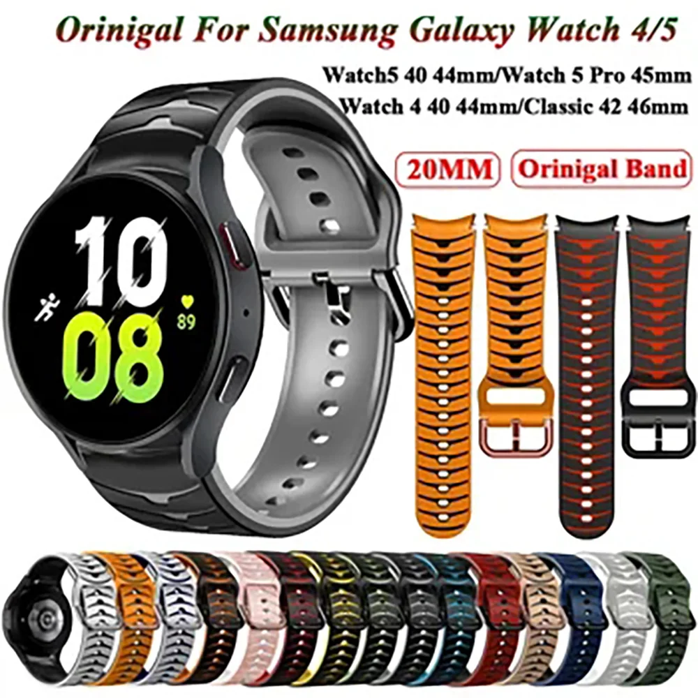 Ремешок силиконовый для Samsung Galaxy Watch 6 5 4 44 мм 40 мм, спортивный браслет для Galaxy Watch 6 Classic 43 мм 47 мм
Ремешок силиконовый для Samsung Galaxy Watch 6 5 4 44 мм 40 мм, спортивный браслет для Galaxy Watch 6 Classic 43 мм 47 мм