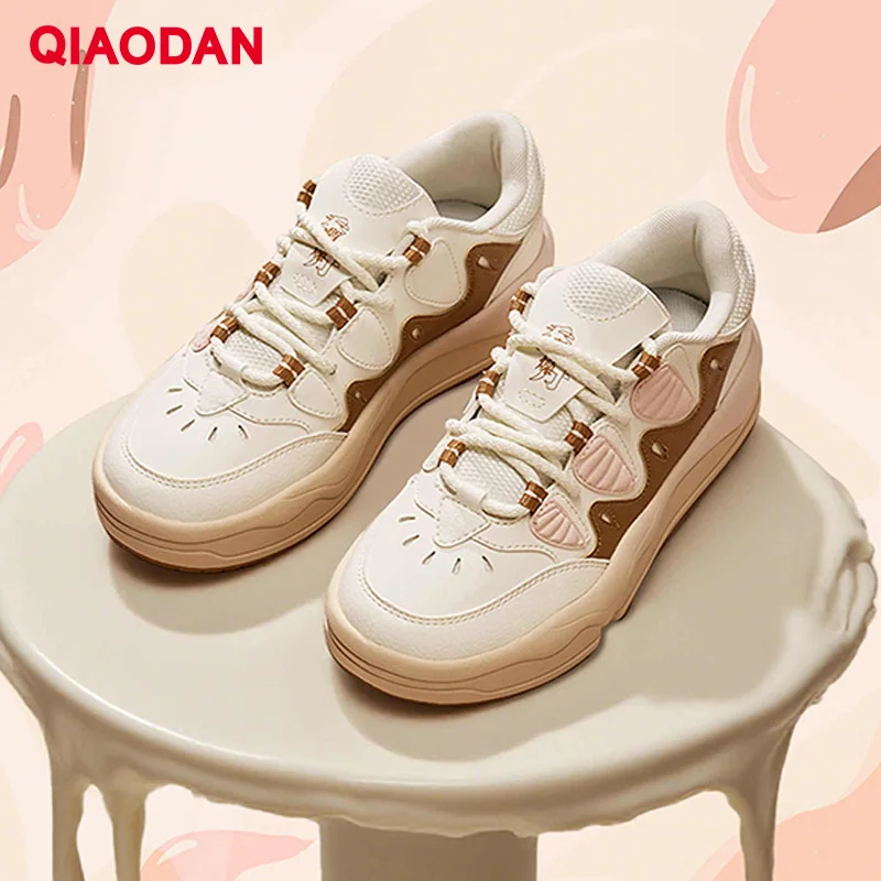QIAODAN Female Board Shoes Leather Sport Walking Comfortable Flats Shoes Fashion Lightweight Casual Sneakers QXL052253541R
QIAODAN Female Board Shoes Leather Sport Walking Comfortable Flats Shoes Fashion Lightweight Casual Sneakers QXL052253541R