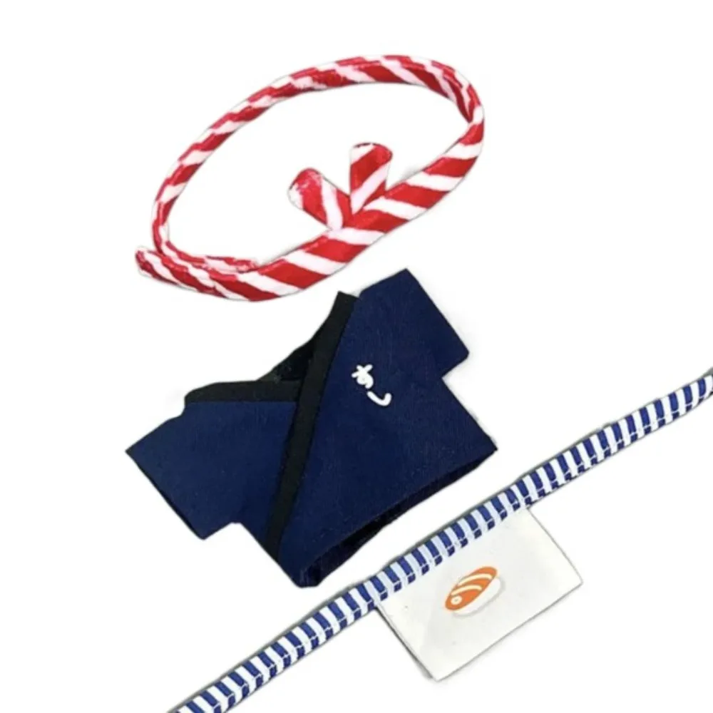 DIY Clothing Sushi Chef 10cm Cotton Clothes Dress Up Apron Clothes Outfit Lovely Japanese Style Clothes Set Children's Gift
DIY Clothing Sushi Chef 10cm Cotton Clothes Dress Up Apron Clothes Outfit Lovely Japanese Style Clothes Set Children's Gift