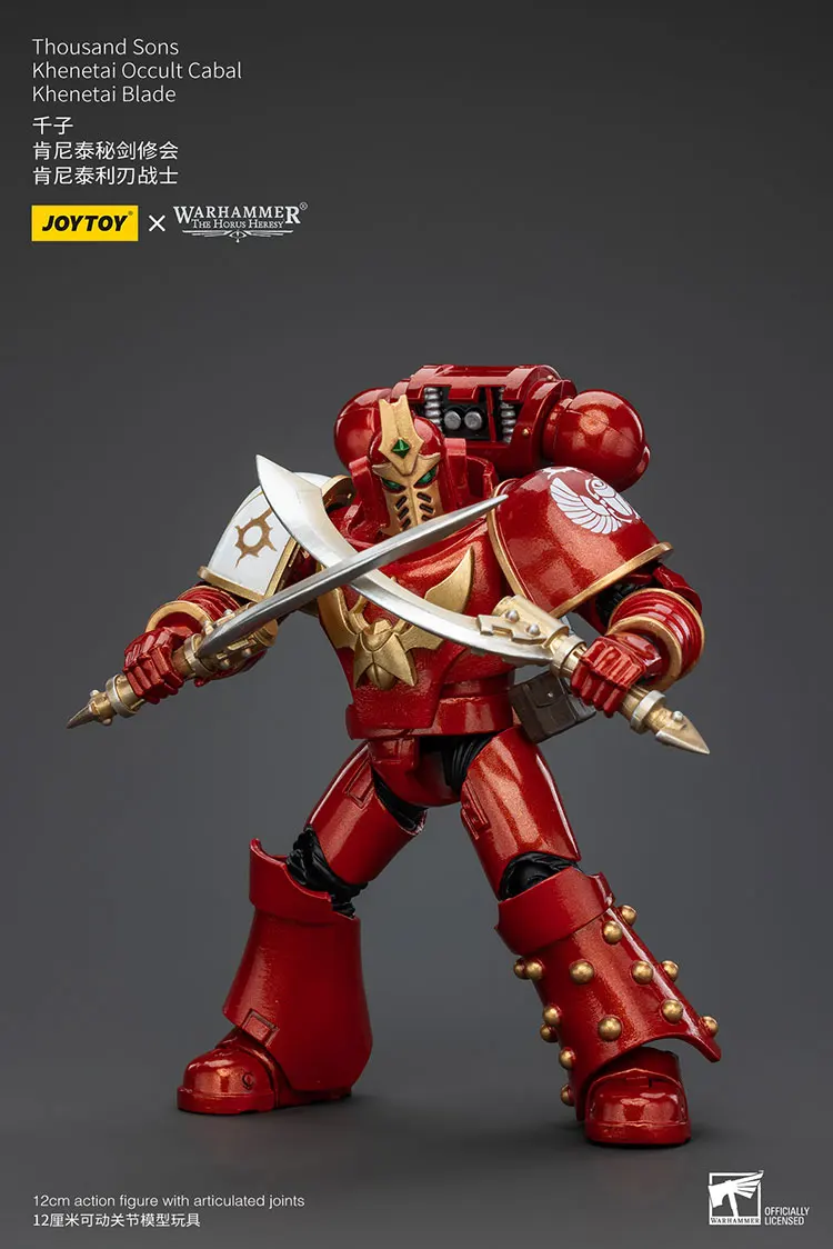 JOYTOY Warhammer "The Horus Heresy" Thousand Sons Khenetai Occult Cabal Khenetai Blade Action Figures Collection Doll Decoration
JOYTOY Warhammer "The Horus Heresy" Thousand Sons Khenetai Occult Cabal Khenetai Blade Action Figures Collection Doll Decoration
