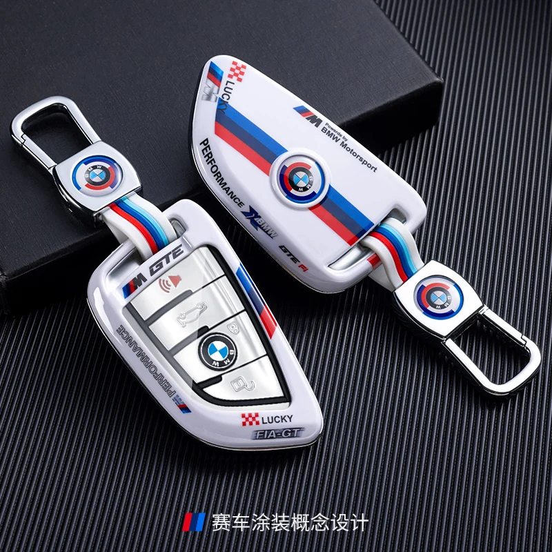 Car Remote Key Case Cover For BMW F20 F30 G20 F31 F34 F10 G30 F11 X3 F25 X4 I3 M3 M4 G05 X5 1 3 5 7 Racing Track Style Key Bag
Car Remote Key Case Cover For BMW F20 F30 G20 F31 F34 F10 G30 F11 X3 F25 X4 I3 M3 M4 G05 X5 1 3 5 7 Racing Track Style Key Bag