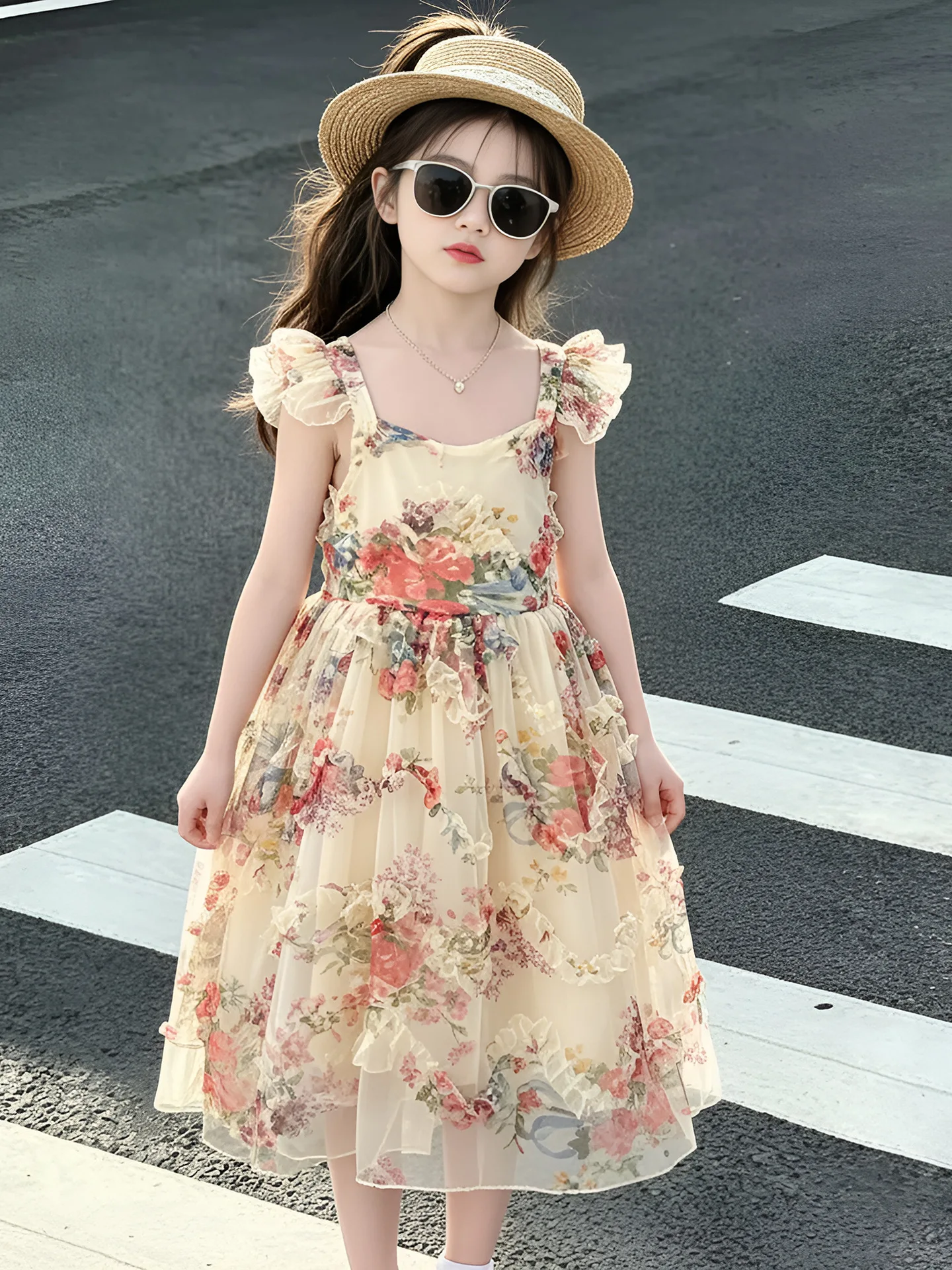 2026 New Baby Summer Girls Teenaege Printed Dress, Princess Kids Sweet Fashion Party Dress 5-12 T
2026 New Baby Summer Girls Teenaege Printed Dress, Princess Kids Sweet Fashion Party Dress 5-12 T