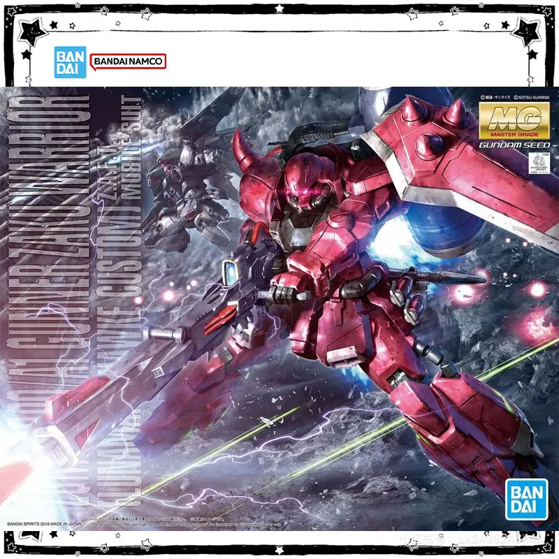 Bandai Genuine MG 1/100 Gunner Zaku Warrior Lunamaria Hawke Custom Anime Gundam Action Figure Collection Assembly Model Toy Gift
Bandai Genuine MG 1/100 Gunner Zaku Warrior Lunamaria Hawke Custom Anime Gundam Action Figure Collection Assembly Model Toy Gift