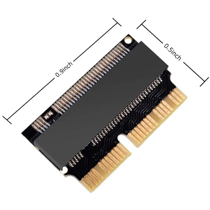M.2 NVMe PCIe M.2 NGFF SSD Adapter Converter Card For MacBook Air Pro 2013-2017 A1465 A1466 A1502 A1398 Laptop Storage Upgrade
M.2 NVMe PCIe M.2 NGFF SSD Adapter Converter Card For MacBook Air Pro 2013-2017 A1465 A1466 A1502 A1398 Laptop Storage Upgrade