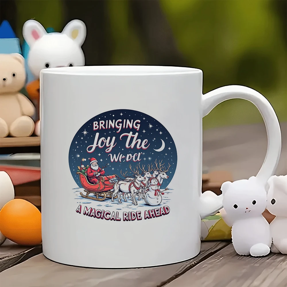 11oz Mug + Santa Claus Sleigh Cartoon Cup + Christmas Gift Kids Water Bottle Family Office Coffee Cup Set
11oz Mug + Santa Claus Sleigh Cartoon Cup + Christmas Gift Kids Water Bottle Family Office Coffee Cup Set