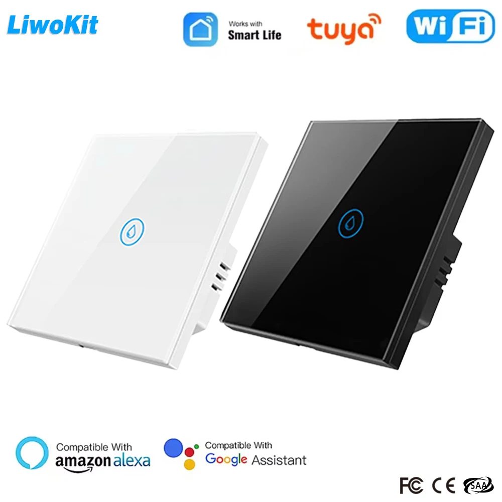 LiwoKit Tuya WiFi Smart Water Heater Boiler Switch 40A 8800W MAX Air Conditioner Control Compatible with Alexa Google Home EU
LiwoKit Tuya WiFi Smart Water Heater Boiler Switch 40A 8800W MAX Air Conditioner Control Compatible with Alexa Google Home EU