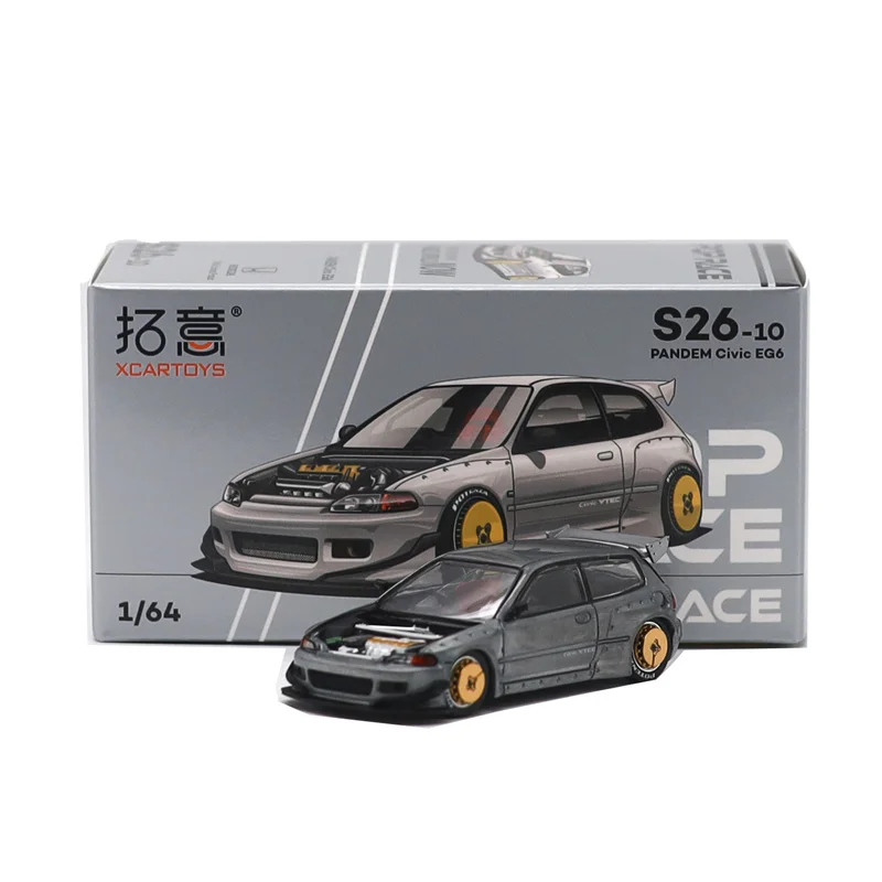 Xcartoys 1:64 Pandem Civic EG6 Raw Metal Die-Cast Car Models Gifts
Xcartoys 1:64 Pandem Civic EG6 Raw Metal Die-Cast Car Models Gifts
