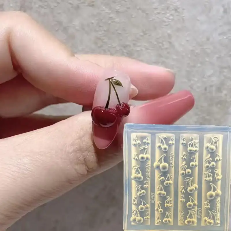 3D Rose Flower Butterfly Silicone Mold Nail Art Decorations DIY Cherry Design Nail Templates Jewelry Crafts Manicure Design Tool
3D Rose Flower Butterfly Silicone Mold Nail Art Decorations DIY Cherry Design Nail Templates Jewelry Crafts Manicure Design Tool