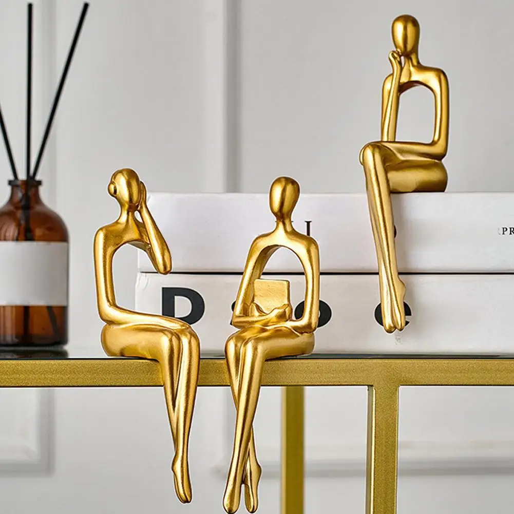Abstract Desktop Figurines Modern Office Living Room Decor Artistic Display Ornaments Minimalist Scene Craft Decorations
Abstract Desktop Figurines Modern Office Living Room Decor Artistic Display Ornaments Minimalist Scene Craft Decorations