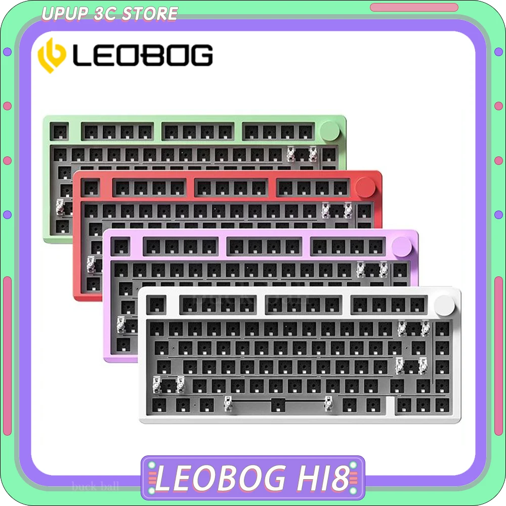 Клавиатура LEOBOG Hi8 Беспроводная Механическая из алюминиевого сплава, 8000 мАч
Клавиатура LEOBOG Hi8 Беспроводная Механическая из алюминиевого сплава, 8000 мАч