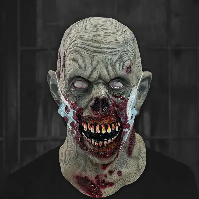 Mascaras De Halloween De Terror Zombie Headgear Latex Bloody Helmets Full Head Terrible Party Cosplay Horror Mask Costume Props
Mascaras De Halloween De Terror Zombie Headgear Latex Bloody Helmets Full Head Terrible Party Cosplay Horror Mask Costume Props