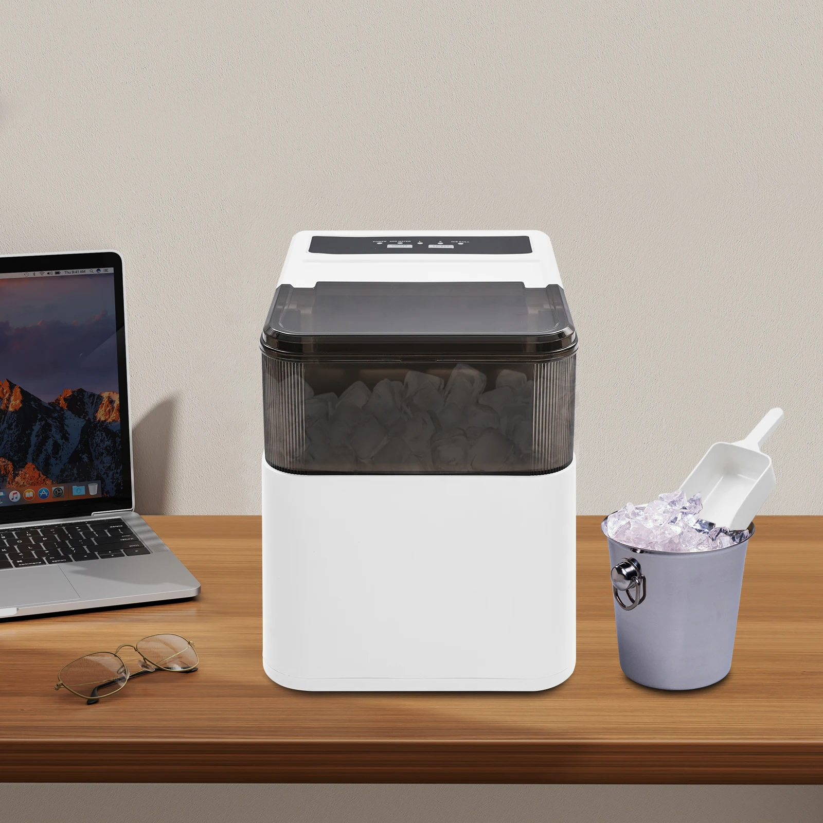 Countertop Ice Maker, Ice Maker, Electric Ice Make,Food grade stainless steel, ABS, PP material household small ice maker,home
Countertop Ice Maker, Ice Maker, Electric Ice Make,Food grade stainless steel, ABS, PP material household small ice maker,home 