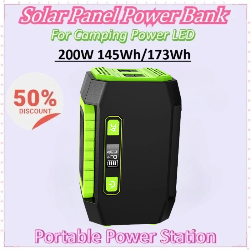 200W 145Wh/173Wh 220V Portable Stall Power Outage Charging Station Emergency Backup Multi Kinetic Energy Storage Power Supply
200W 145Wh/173Wh 220V Portable Stall Power Outage Charging Station Emergency Backup Multi Kinetic Energy Storage Power Supply