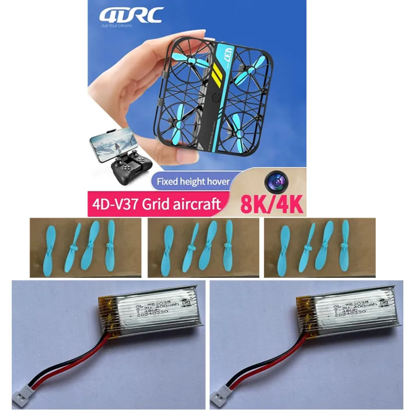 V37 MINI полная защита пульт дистанционного управления RC дрон квадрокоптер запасные части аксессуары 3,7 В 400 мАч аккумулятор пропеллер
V37 MINI полная защита пульт дистанционного управления RC дрон квадрокоптер запасные части аксессуары 3,7 В 400 мАч аккумулятор пропеллер