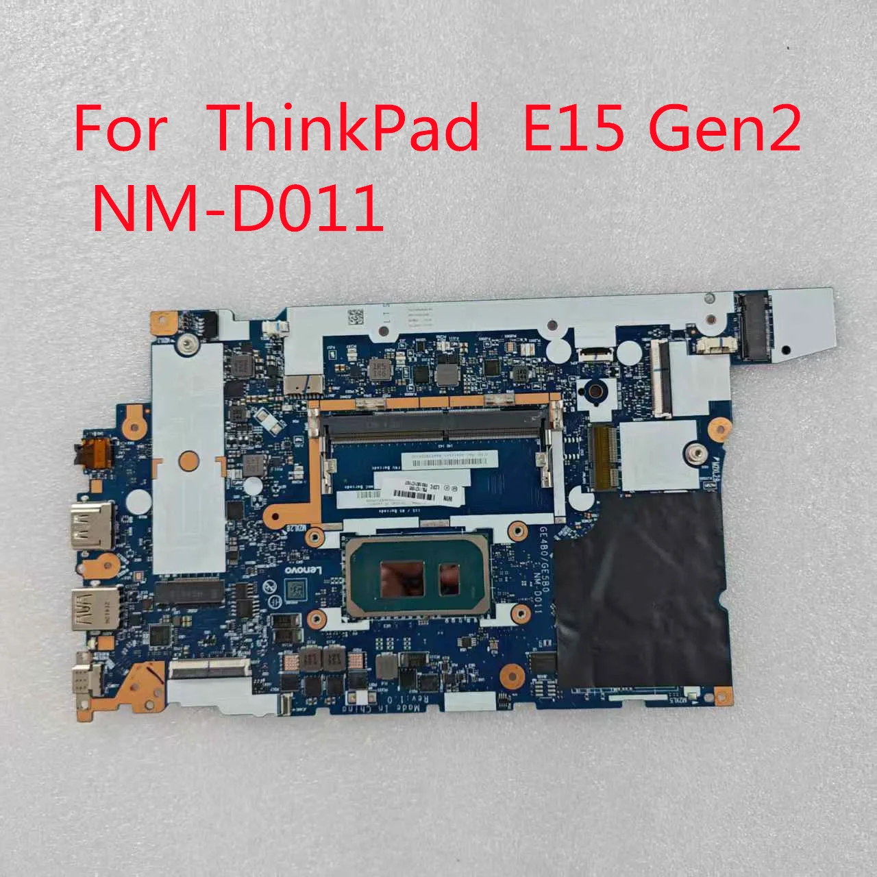 NM-D011 For Lenovo ThinkPad E15 Gen 2 Laptop Motherboard CPU i5-1135G7 UMA 5B21C71927 100% Tested OK
NM-D011 For Lenovo ThinkPad E15 Gen 2 Laptop Motherboard CPU i5-1135G7 UMA 5B21C71927 100% Tested OK