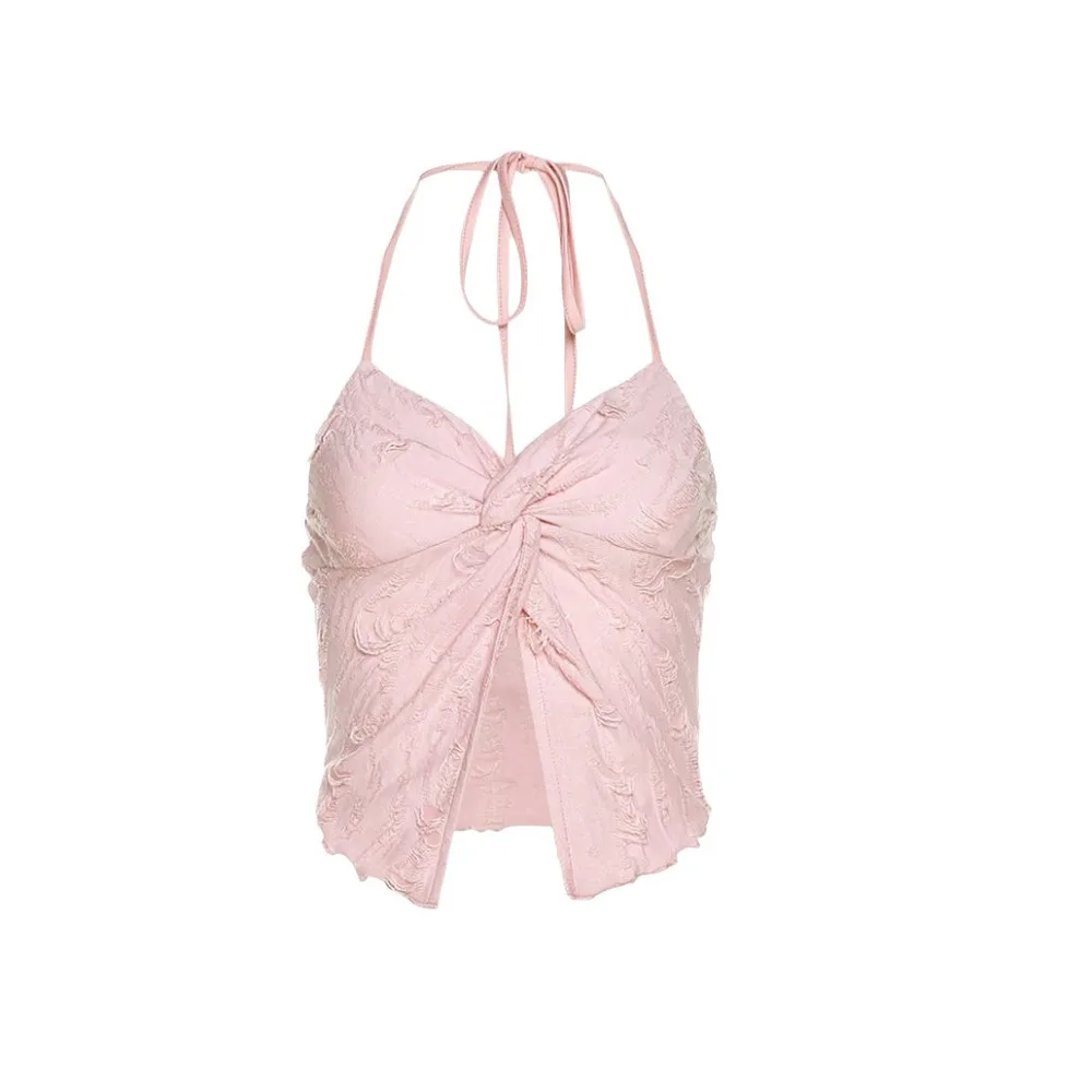 Elegant Backless Summer Y2k Camisole Sleeveless Slim Fit Hollow Flower Crochet Top Beach Wear Vest Halter Top Women Beach
Elegant Backless Summer Y2k Camisole Sleeveless Slim Fit Hollow Flower Crochet Top Beach Wear Vest Halter Top Women Beach