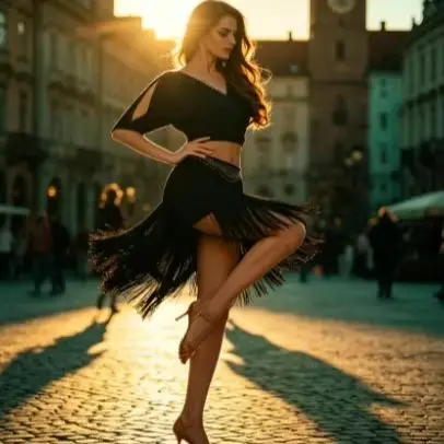 Women Belly Dance Tassel Latin Dance Top and Skirt Adult Ballroom Costume Tango Samba Rumba Salsa Jazz Stage Performance Dance
Women Belly Dance Tassel Latin Dance Top and Skirt Adult Ballroom Costume Tango Samba Rumba Salsa Jazz Stage Performance Dance