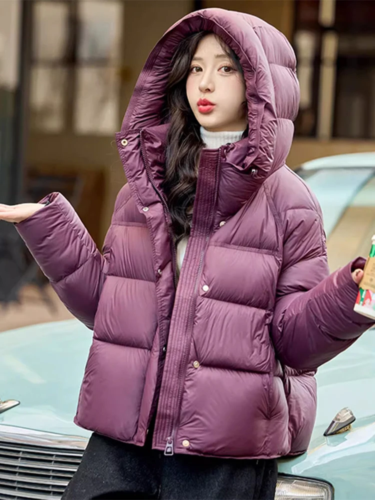 Женская зимняя модная утепленная куртка-пуховик из хлопка высокого качества, теплая, комфортная, больших размеров
Женская зимняя модная утепленная куртка-пуховик из хлопка высокого качества, теплая, комфортная, больших размеров