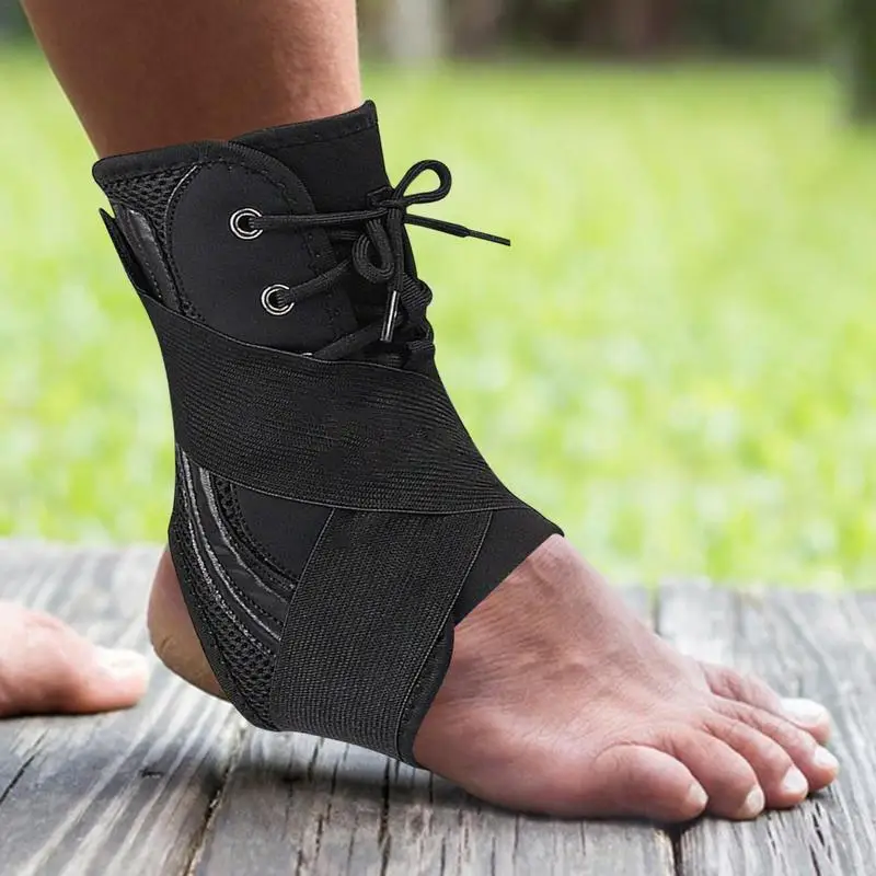 Brace & Elastic Supports Breathable Ankle Support Wrap Hollow Heel Design Gym Accessories Sports Supplies For Young People
Brace & Elastic Supports Breathable Ankle Support Wrap Hollow Heel Design Gym Accessories Sports Supplies For Young People