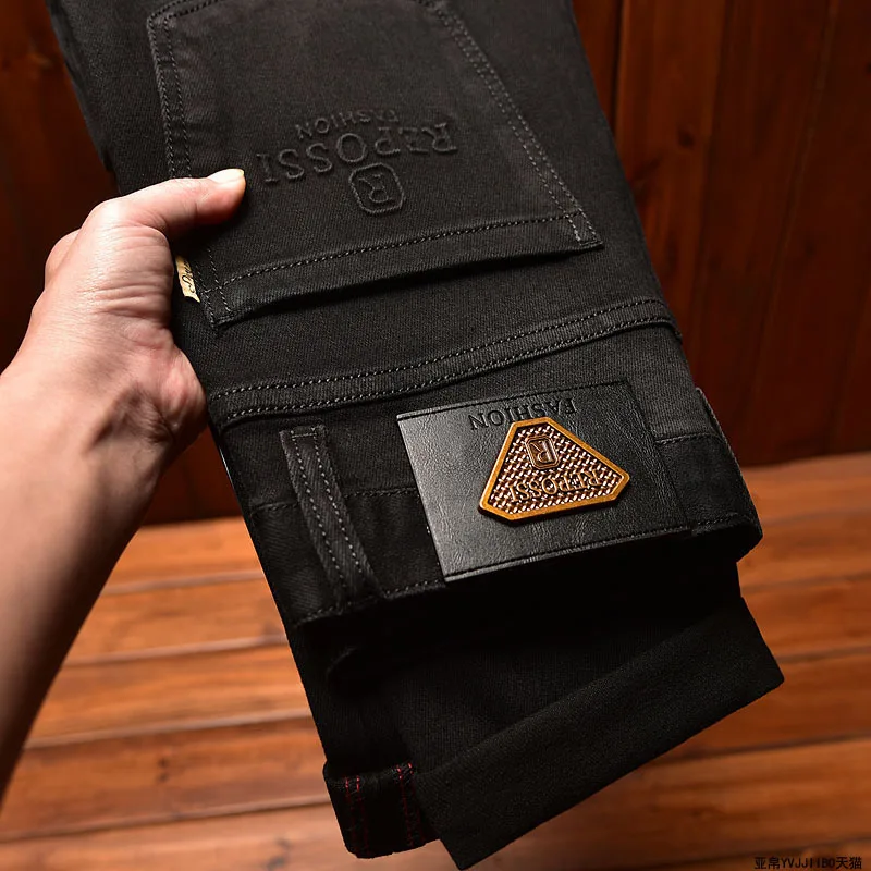 Fashion Versatile Men's Jeans Elastic Light Luxury Printed Slim Fit Trendy Casual Long Pants
Fashion Versatile Men's Jeans Elastic Light Luxury Printed Slim Fit Trendy Casual Long Pants