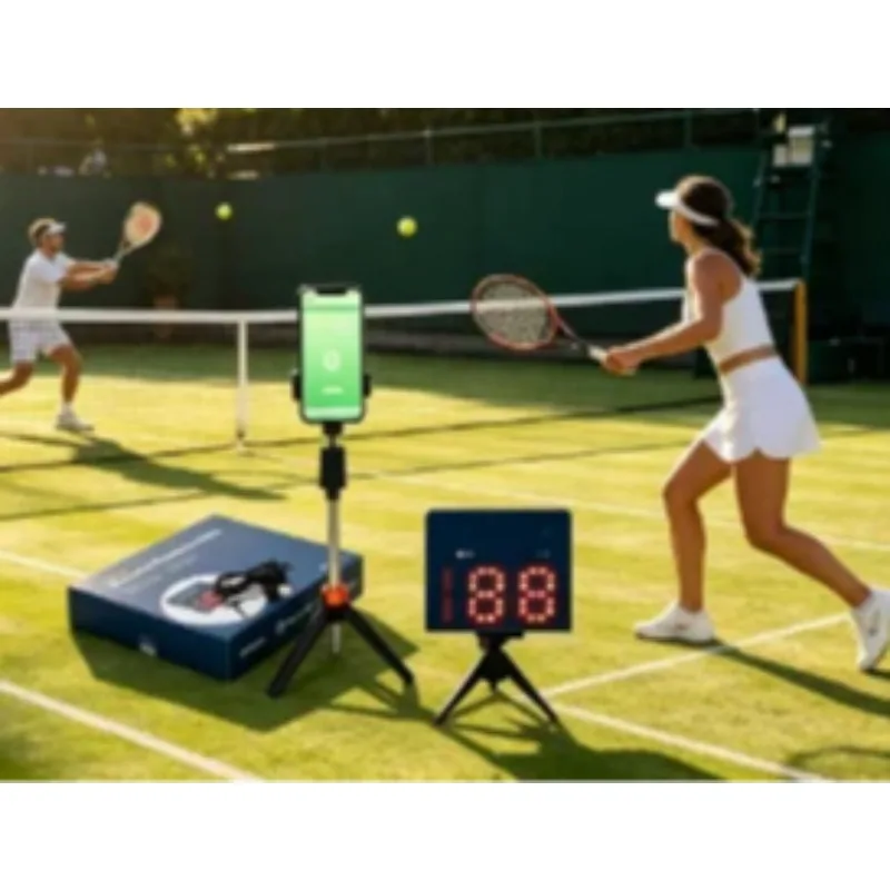 Outdoor Training Data Monitoring Portable Sports Speed Measuring Radar High-Accuracy Speedometer for Multi-Sport Use
Outdoor Training Data Monitoring Portable Sports Speed Measuring Radar High-Accuracy Speedometer for Multi-Sport Use