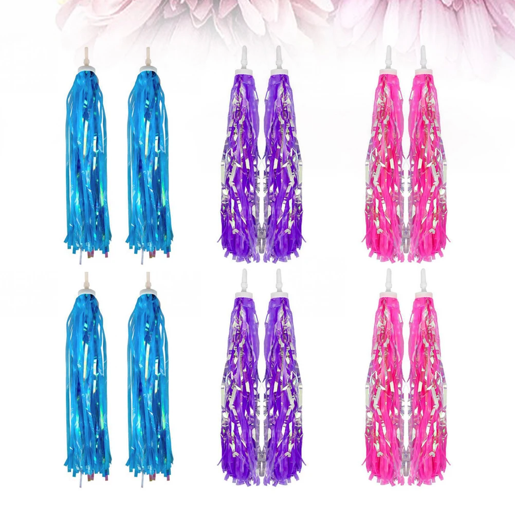 12pcs Children's Bicycle Ribbons Bike Toddler Accessories Scooter Handlebar Streamers Sparkly Bike for Kids
12pcs Children's Bicycle Ribbons Bike Toddler Accessories Scooter Handlebar Streamers Sparkly Bike for Kids